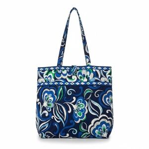 Vera Bradley Blue and Green Floral Tote